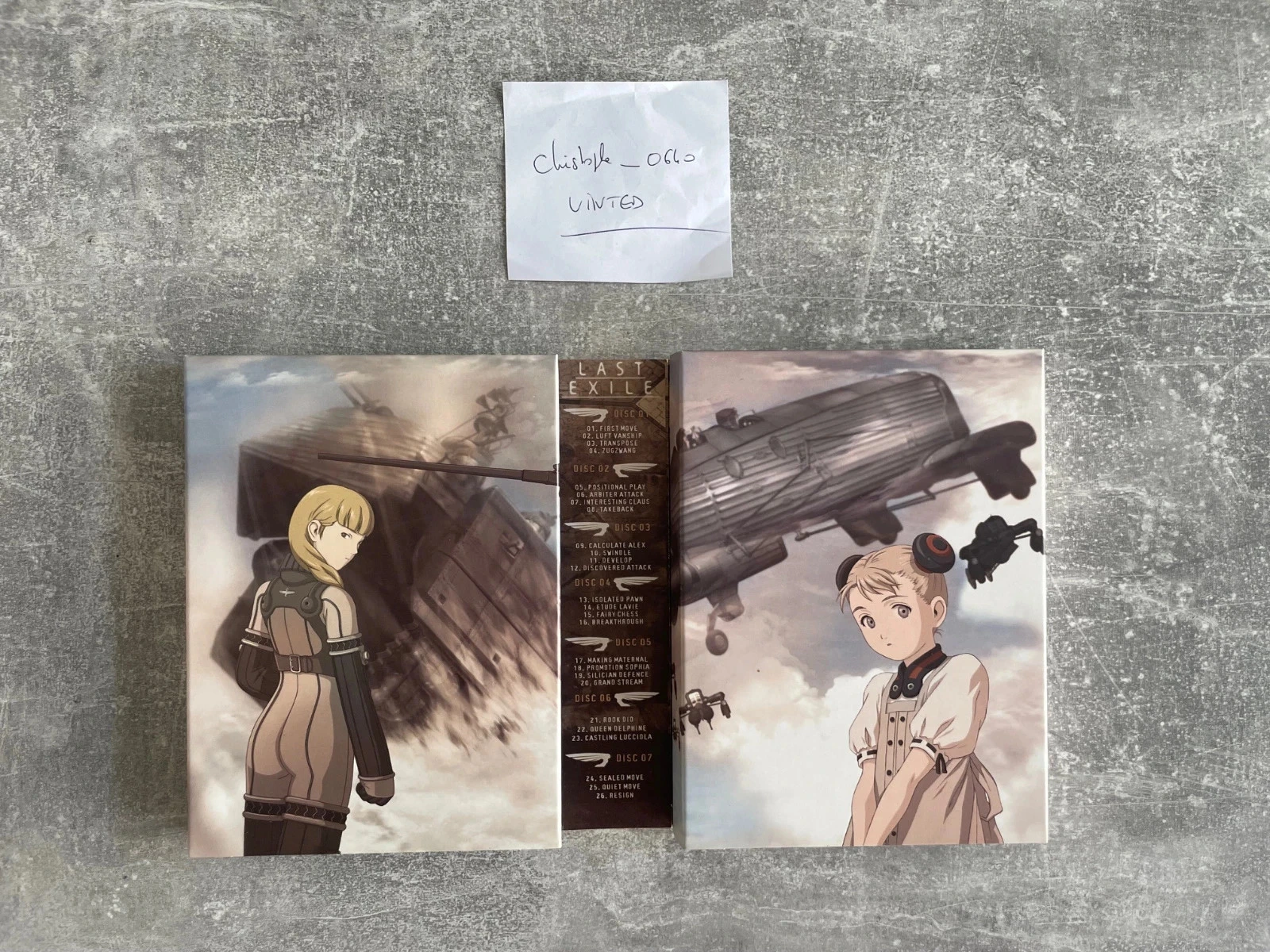 Coffret Edição colecionador 8 DVD mangá Last Exile integral, em VOST + VF. – photo 7